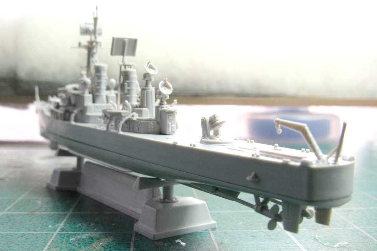 1/700 海自護衛艦DDG163あまつかぜ その2 - 見知らぬ男の生活 ～某男の