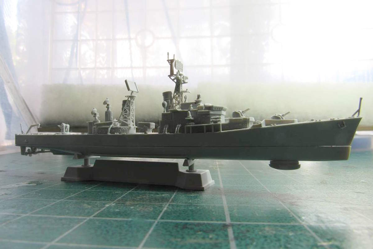 1/700 海自護衛艦DDG163あまつかぜ その2 - 見知らぬ男の生活 ～某男の
