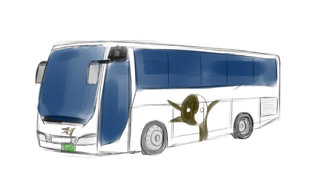 1時間で描いたはかた号 f:id:UrushiUshiru:20171231235047j:plain