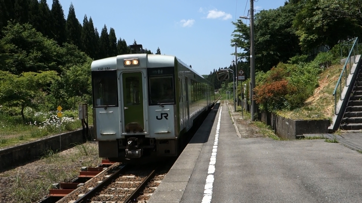 鉄道サボ 行先板】（表）新庄↔鳴子温泉↔小牛田（裏）白