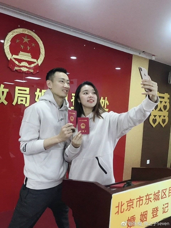 Tian Qing田卿とZhang Nan张楠が結婚とな、中国、バトミントン。田卿 : Usagineko5bai-2nd