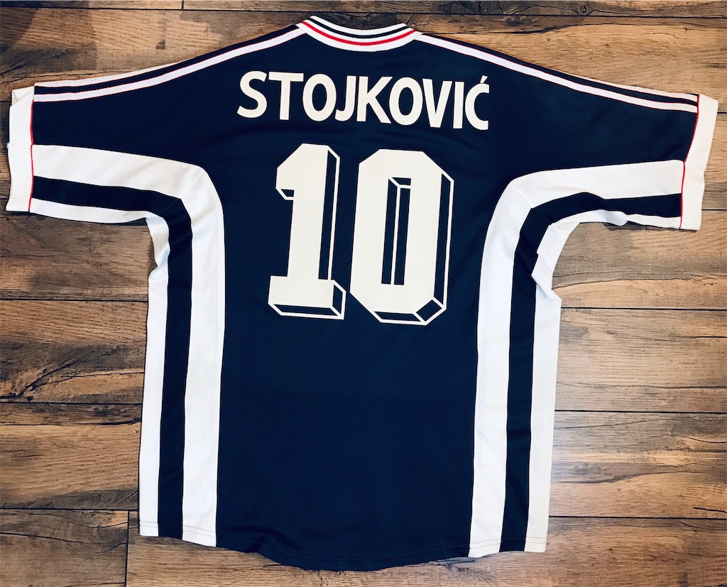 1990年 サッカー ユーゴスラビア代表 ストイコビッチ ユニフォーム