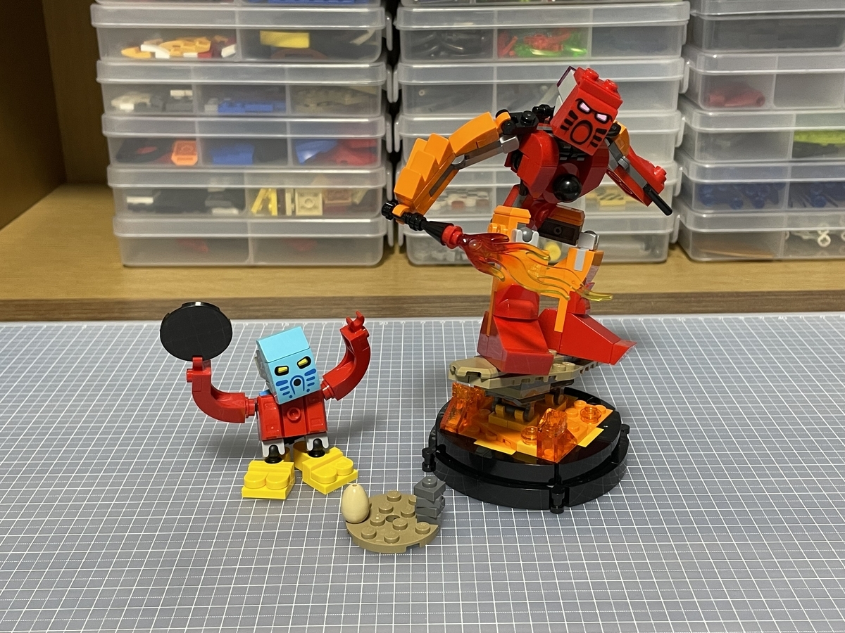 レゴ バイオニクル【40581】Tahu & Takua レビュー - バニクレゴ