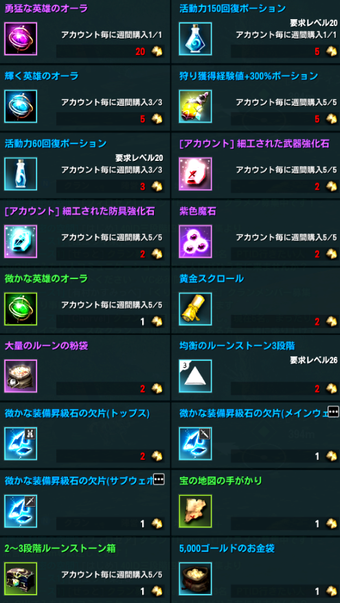 経験値300%ポーションで高速レベリング