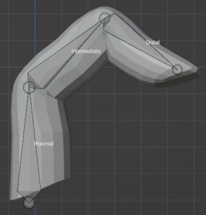Blender 初心者 モデリング ブレンダー 指先 手 作り方2