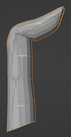 Blender 初心者 モデリング ブレンダー 指先 手 作り方1