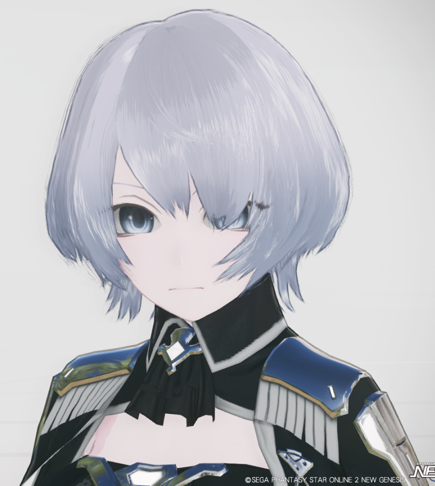 PSO2NGS アニマティカフェイス 垂れ目 顔