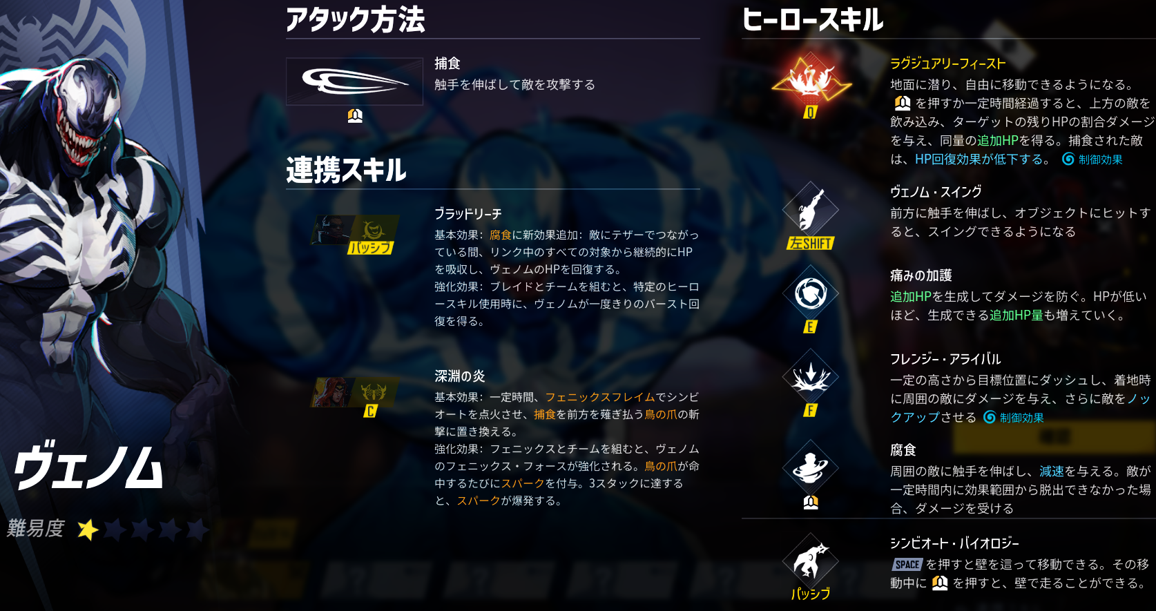 マベライ】ヴェノムの特徴・立ち回り・使い方解説【スキル効果値まとめ