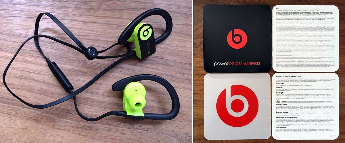 ランニング用のイヤホンとして Powerbeats3 Wireless を購入しました