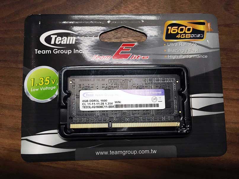 Team DDR3 S.O.DIMM