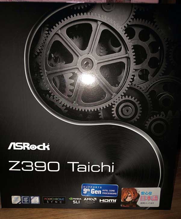 Z390 Taichi 外箱