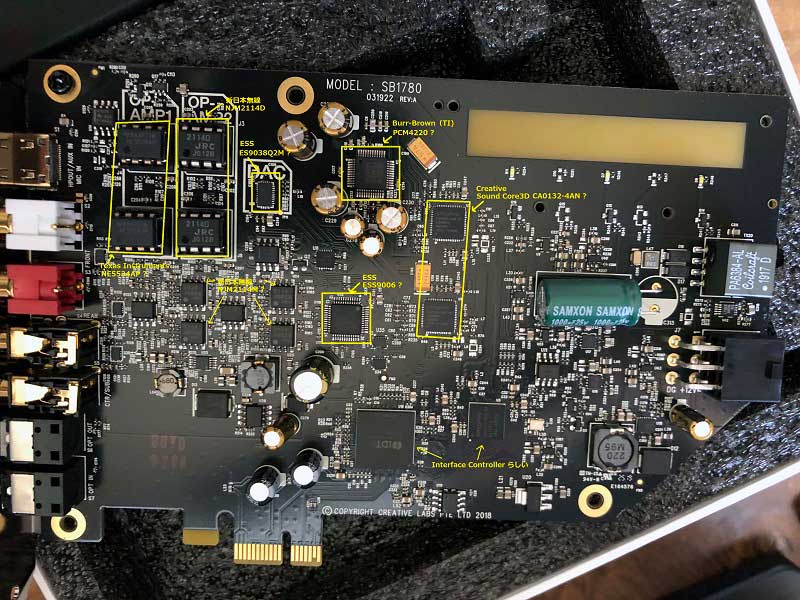 Creative の新作サウンドカード「 Sound Blaster AE-9 」を導入