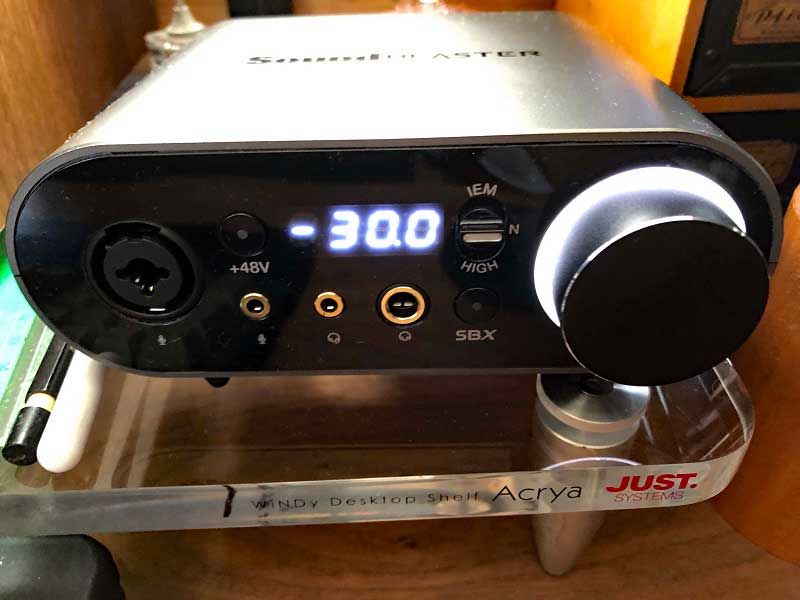 sound blastes AE-9(ジャンク) Sound Blaster AE-9 ［直販限定］/AE-7 ［販売店限定］ 発売の