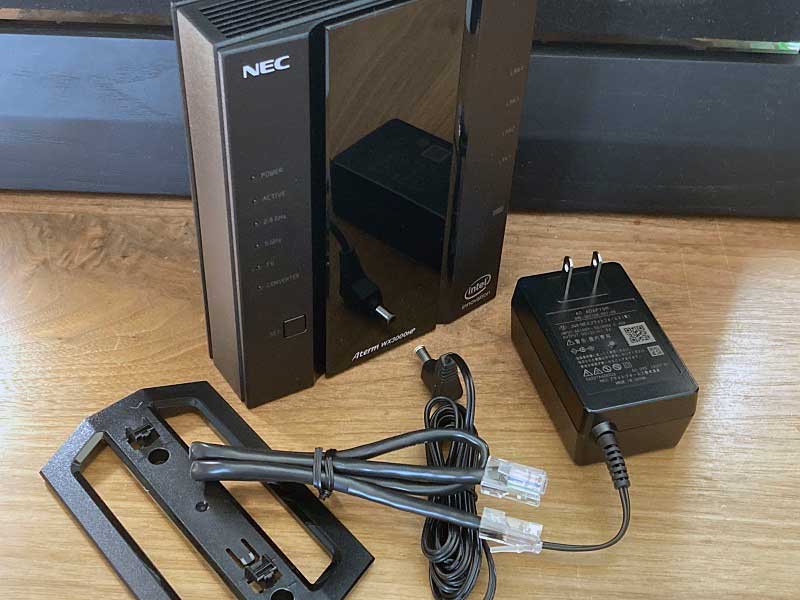 Wi-Fi 6 に対応した「NEC Aterm WX3000HP」を購入しました