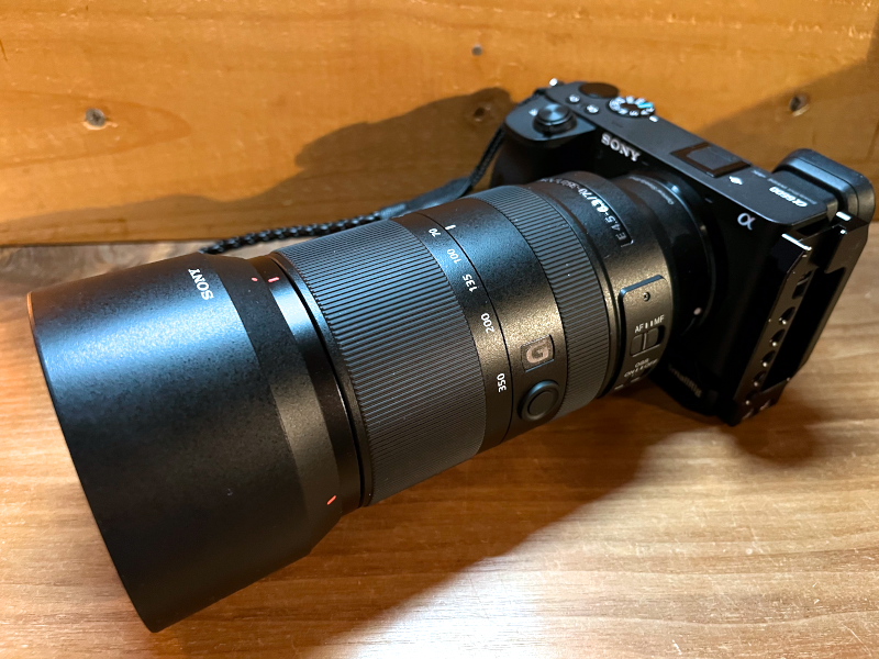 SEL70350G+α6600