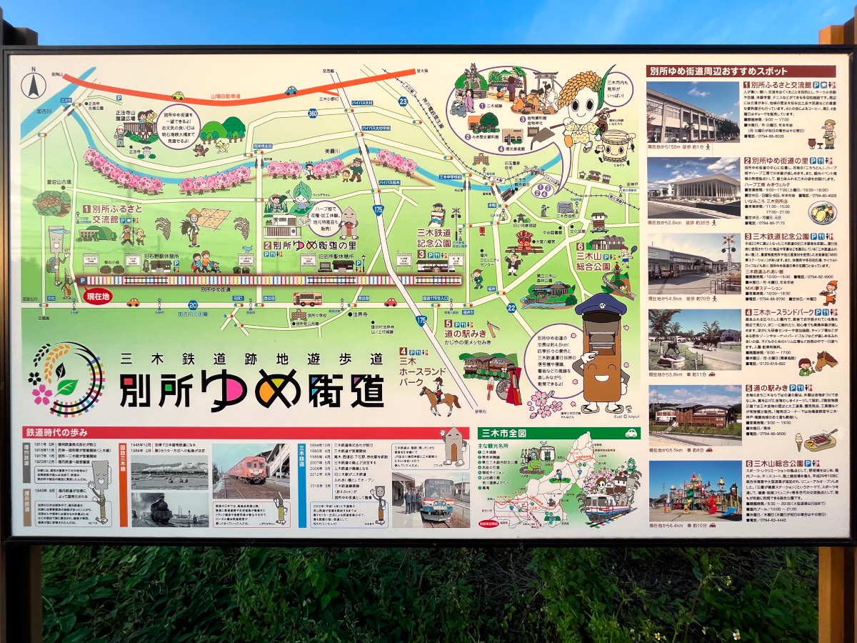遊歩道マップ