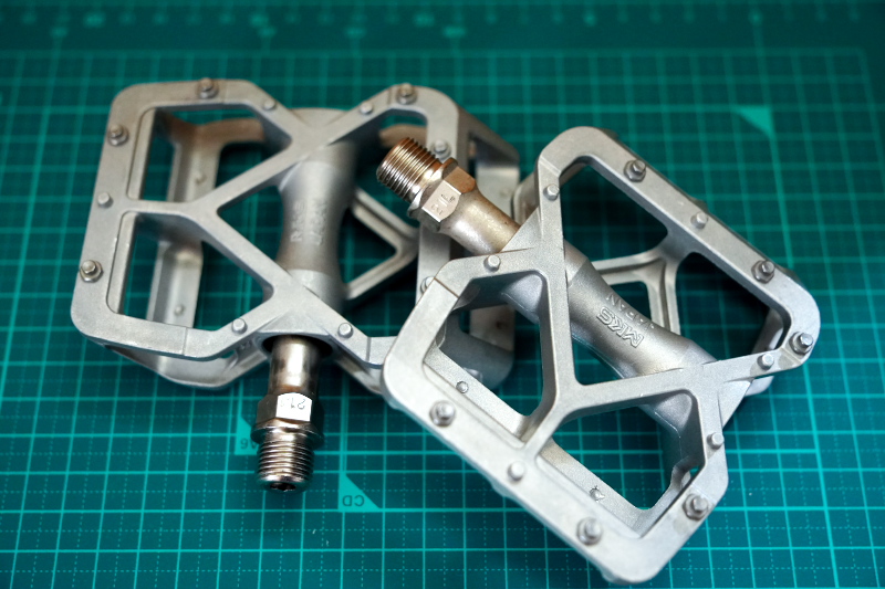 三ヶ島製作所　ALLWAYS フラットペダル 両面踏みペダル左右セット ALLWAYS BLACK 三ヶ島製作所 MKS