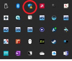 Windows セキュリティ警告