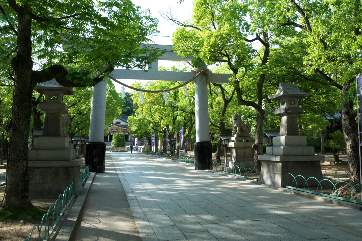 湊川神社-大鳥居1