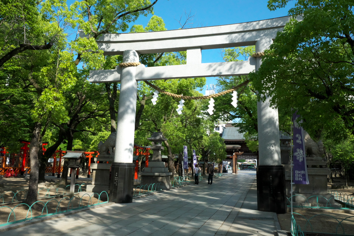 湊川神社-大鳥居2