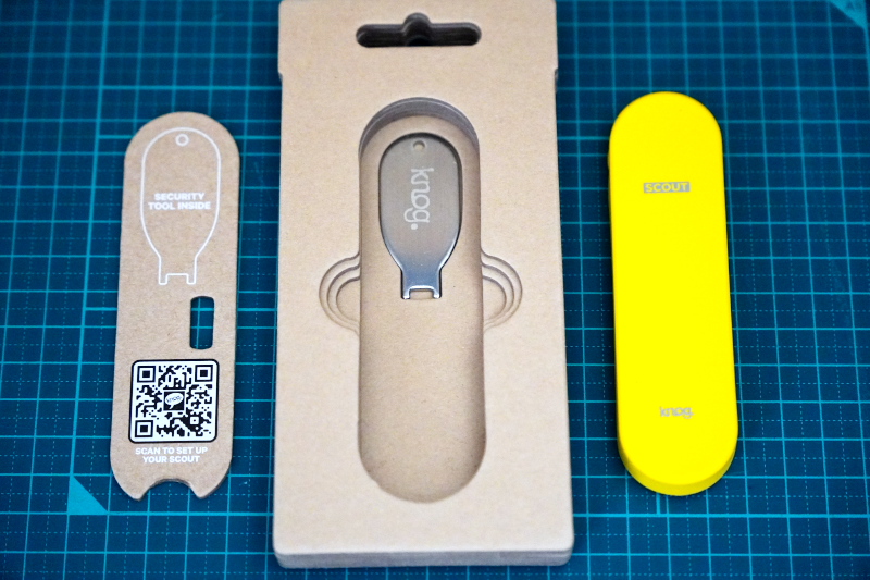 AirTag に防犯アラーム機能を追加搭載！「knog.（ノグ）SCOUT