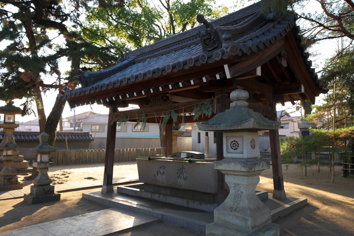 高砂神社 手水舎