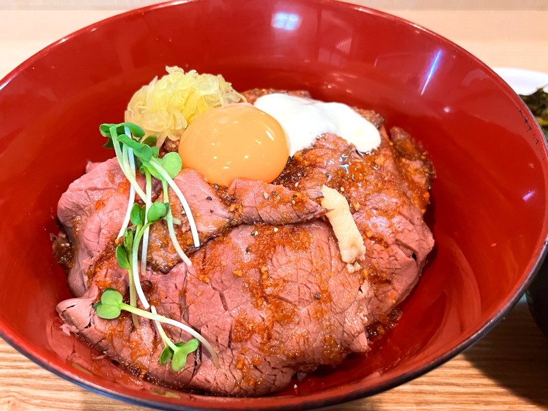 ローストビーフ丼 いがらし -8