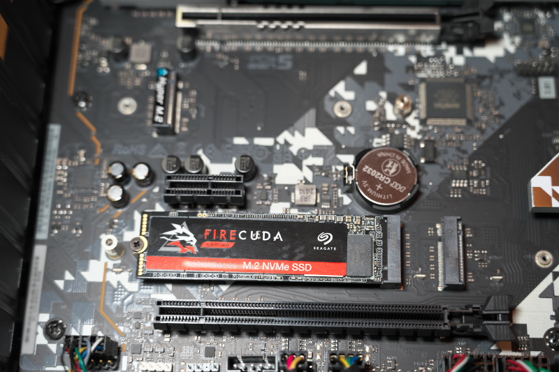 SSD2取付