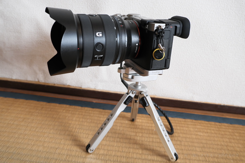 Leofoto のミニ三脚「MT-03」と小型自由雲台「MBC-18」を