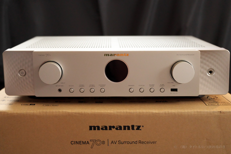 Marantz CINEMA 70s AVアンプ マランツ、薄さ109mmの新世代AVアンプ「CINEMA 70s」 - AV Watch