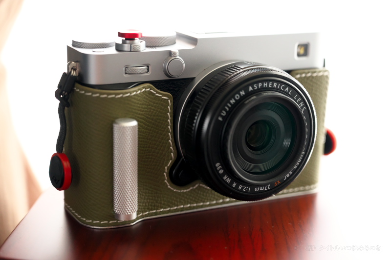 FUJI FILM のコンパクトミラーレス一眼「X-E5」用に Mr. STONE の