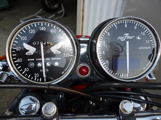 CB750 Four /Four2 スピードメーター・タコメーターセット CB750 Four /Four2 スピードメーター・タコメーターセット CB750Fourの
