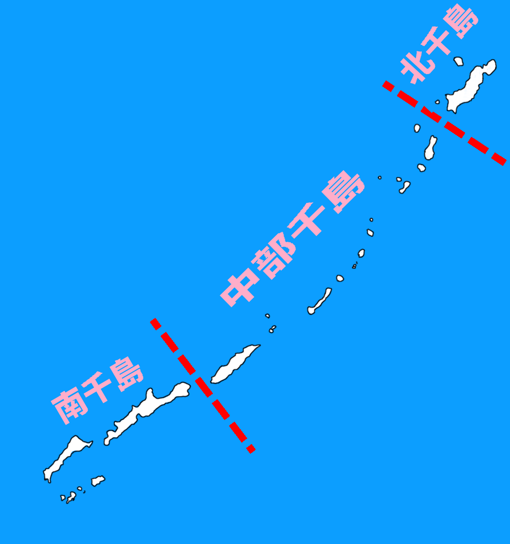 千島列島の地図ファイル置き場＜北方領土含＞ - WPushermanの