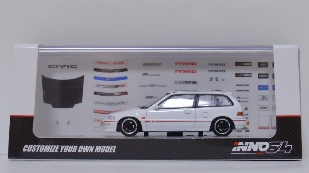 モデルインプレッション】INNO Models 1/64 Honda Civic SiR EF9 モデルインプレッション】INNO Models 1/64 Honda Civic SiR EF9