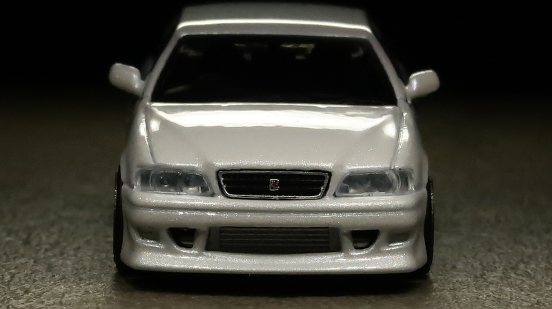 ターマックワークス　VERTEX トヨタ Chaser JZX100 ホワイト Tarmac Works 1:64 VERTEX Toyota Chaser JZX100 White Metallic