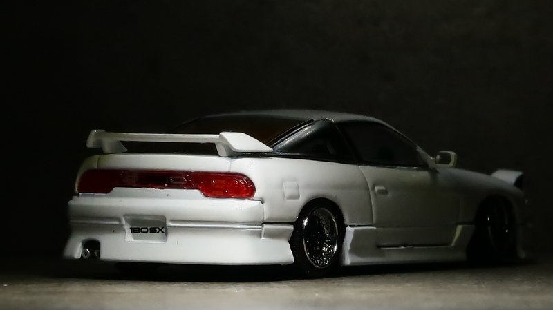 モデルインプレッション】 BM Creations 1/64 - Nissan 180SX (White