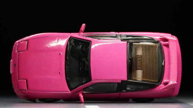 モデルレビュー】 BM Creations 1/64 - Nissan 180SX (Pink