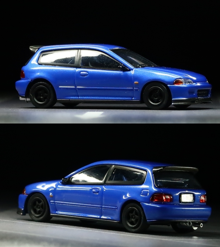ミニカーレビュー】 Street Weapon 1/64 - Honda Civic（EG6