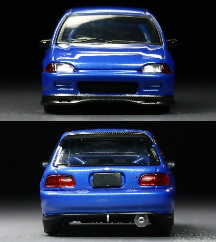 ミニカーレビュー】 Street Weapon 1/64 - Honda Civic（EG6