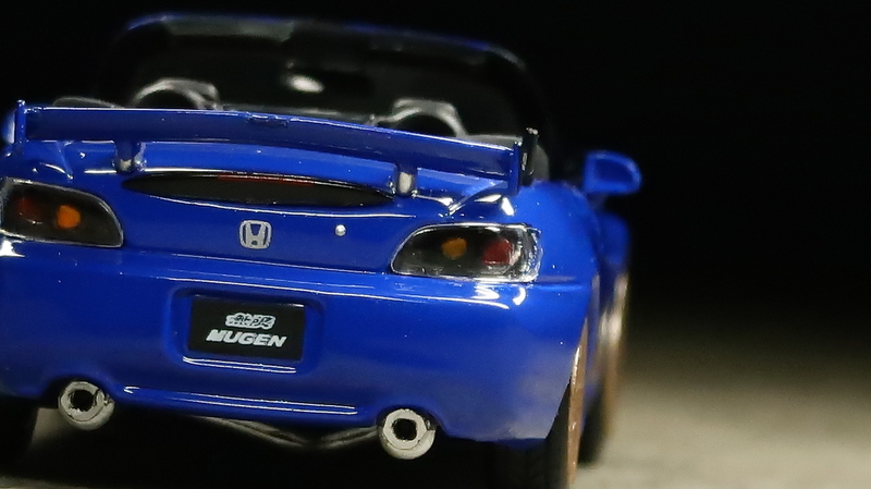 Motor helix 限定 MUGEN S2000 ミニカーレビュー】 Motorhelix 1/64 - Honda S2000 Mugen (Blue