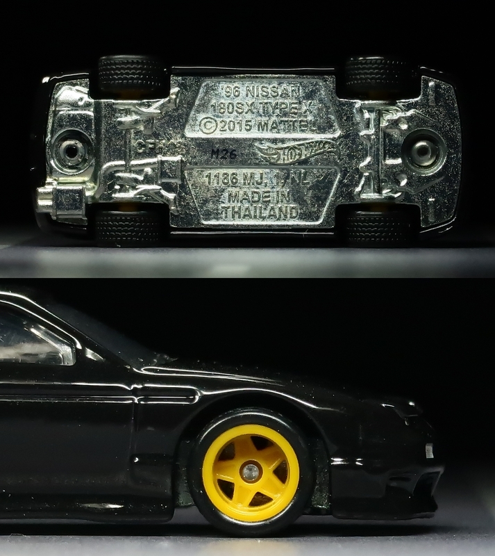 モデルインプレッション】Hotwheels Street Tuners Nissan 180SX Type
