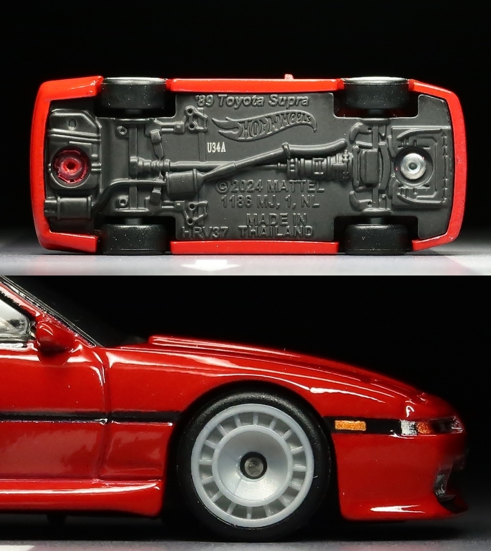 ミニカーレビュー】 Hotwheels Ronin Run II - `89 Toyota Supra (Red