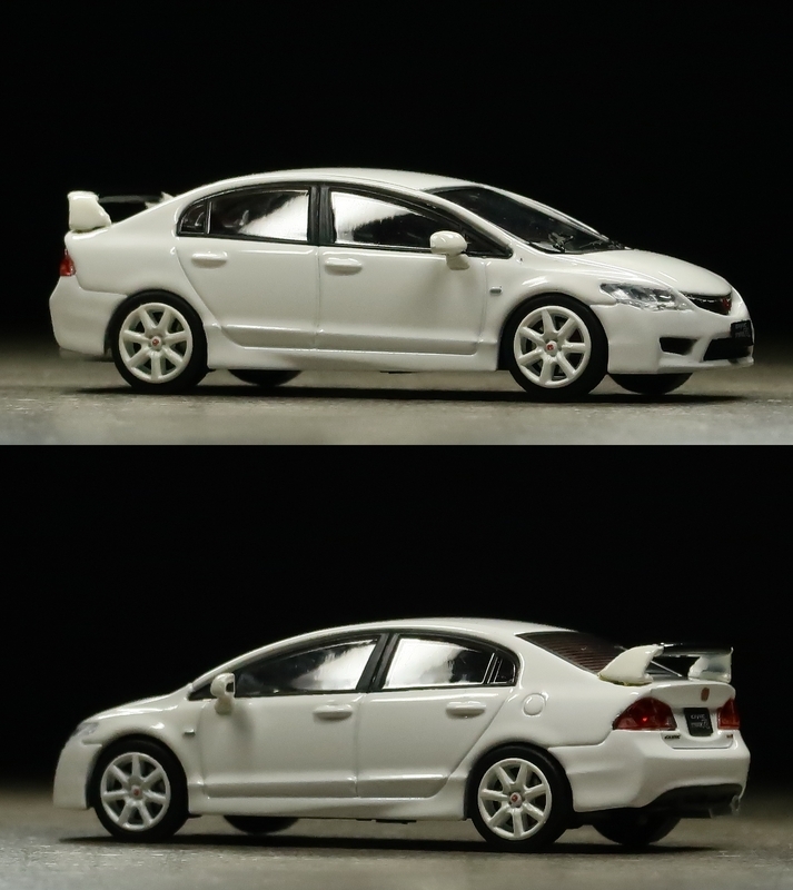 モデルインプレッション】INNO Models 1/64 Honda Civic Type R(FD2
