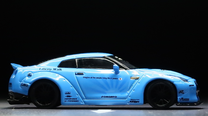 モデルインプレッション】TSM Mini GT 1/64 LB☆Works Nissan GT-R