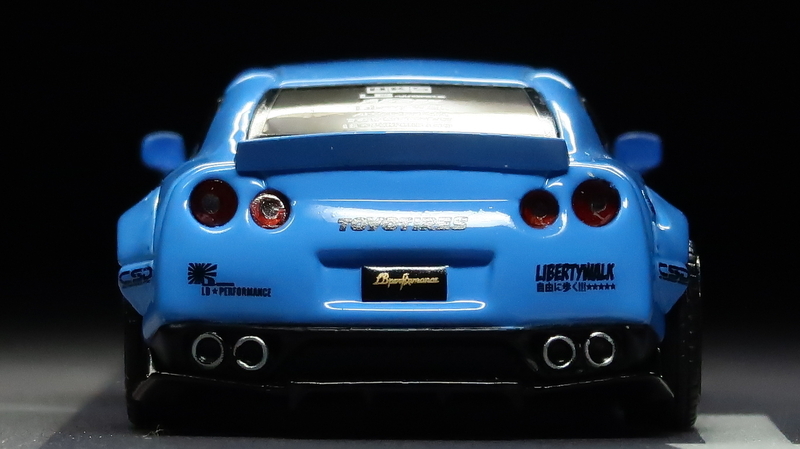 モデルインプレッション】TSM Mini GT 1/64 LB☆Works Nissan GT-R