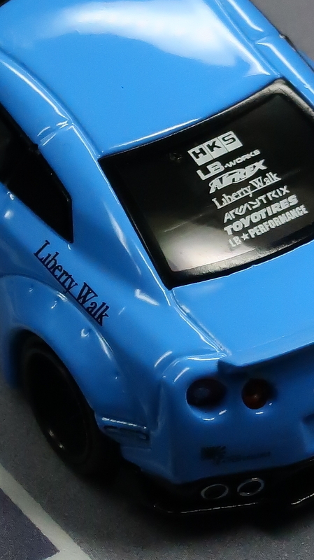モデルインプレッション】TSM Mini GT 1/64 LB☆Works Nissan GT-R