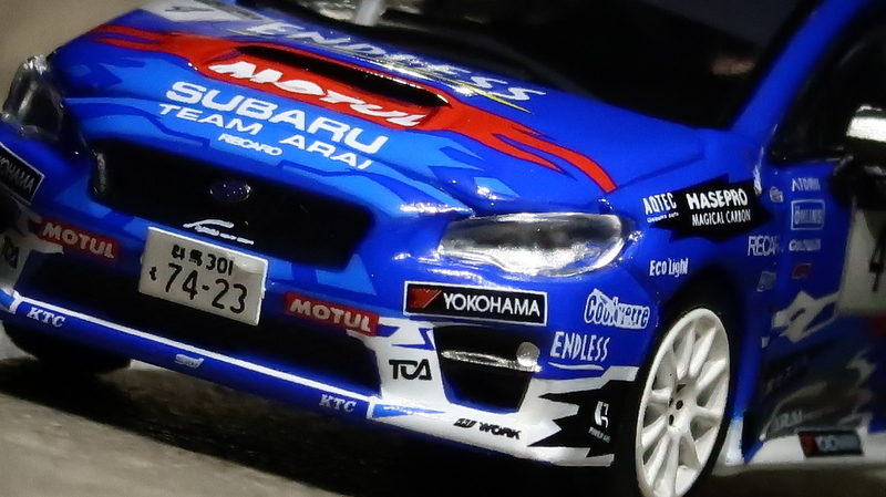モデルインプレッション】 Tarmac Works 1/64 Subaru Impreza WRX STI