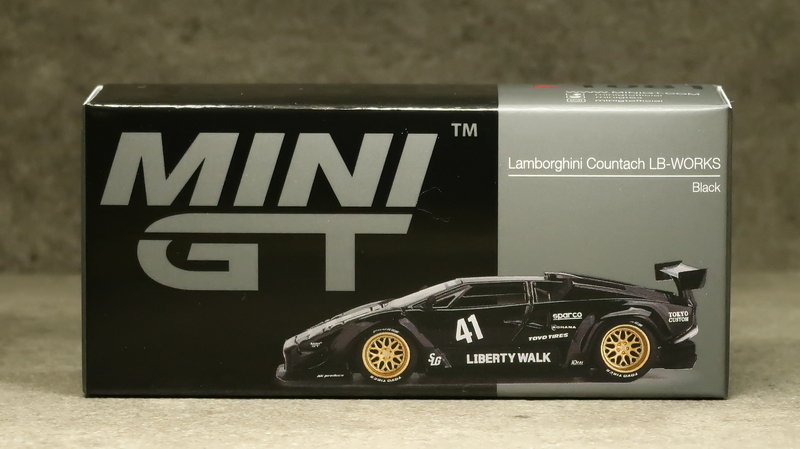 ミニカーレビュー】 Mini GT 1/64 - Lamborghini Countach LB-WORKS