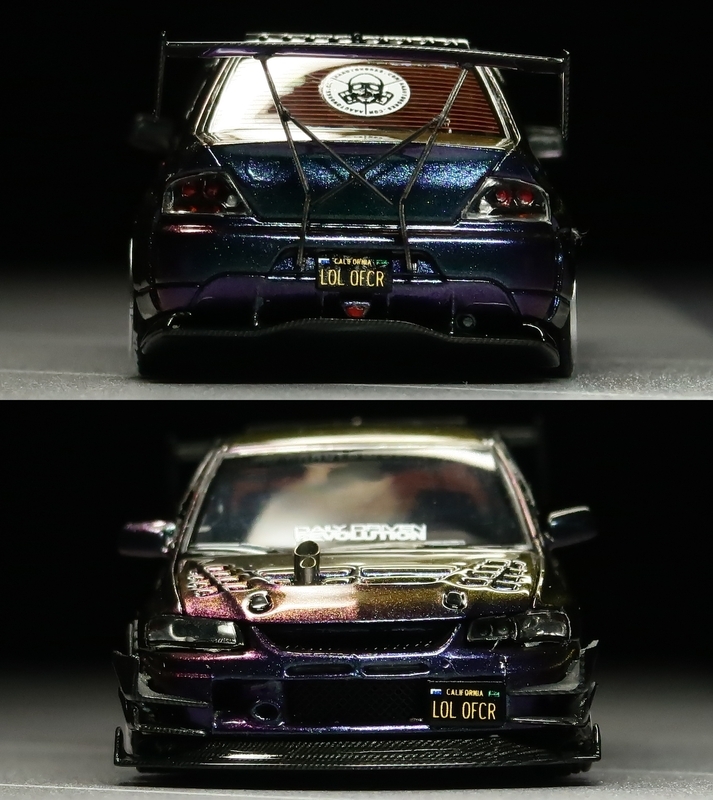 ミニカーレビュー】 FInclassically 1/64 - Mitsubishi Lancer