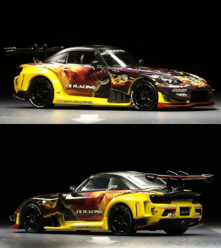 ミニカーレビュー】 INNO Models 1/64 - Honda S2000 J`s Racing AP1